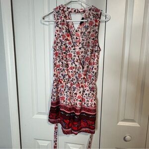 Floral Wrap romper